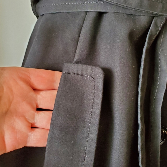 KATE SPADE× FLORENCE BROADHURST 2012 black scallop trench. Size 2 - Picture 4 of 14